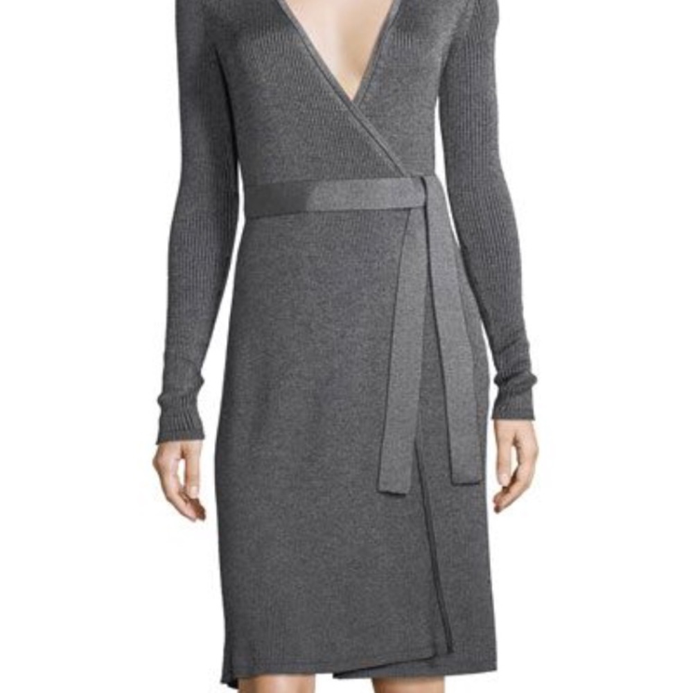 DVF Linda Rayon Wrap Dress